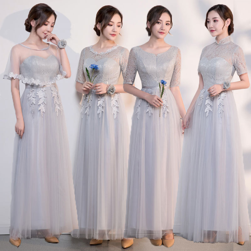 Sisters Bridesmaid full dress new pattern grace princess Annual meeting Host full dress Party Bridesmaid Dresses A28in the Women's clothing/Boutique , Wedding/Cheongsam/Formal dress , Wedding category - from Buy2taobao.com to provide professional Taobao agent buy service
