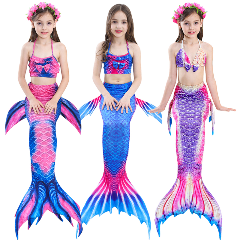 Girls swimsuit 2019 new pattern mermaid tail children Bikini Fission fashion the republic of korea Big boy Mermaidin the Sports/Yoga/Fitness/Fans supplies , Swim , Bikini category - from Buy2taobao.com to provide professional Taobao agent buy service
