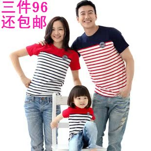  特价一天亲子装夏装全家装亲子装夏装款母女装母子装夏装T恤