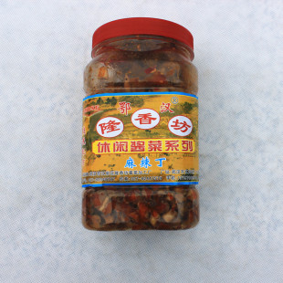  湖北武汉隆香坊酱菜，麻辣萝卜干  下饭私房菜 超好吃