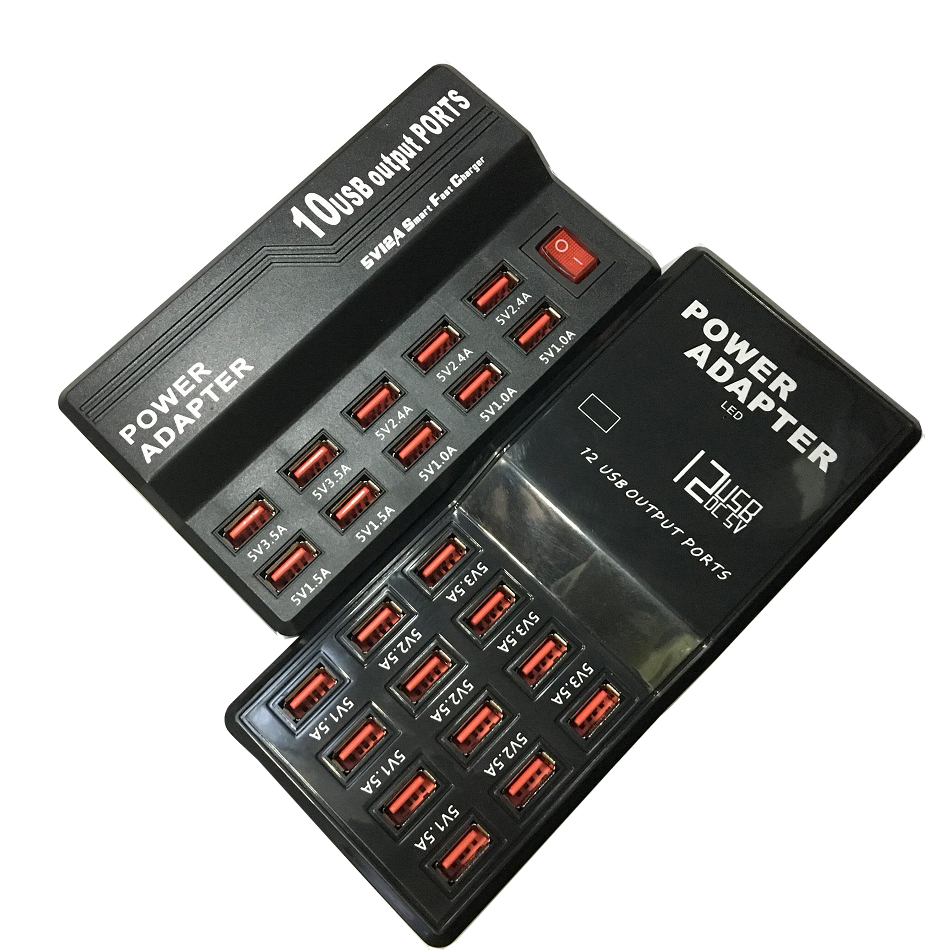 智能多口USB充電器排插 5V12A通用快充頭10口/12口充電器智能插座在類目 3C數碼配件, 手機配件, 手機充電器中 - 來自Buy2taobao.com提供專業的淘寶代購服務