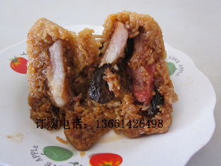  上海朱家角特产阿婆粽子 现做现卖 香菇肉粽子 胜嘉兴粽子五芳斋