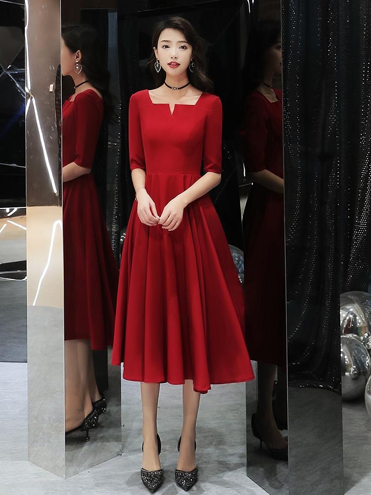 2019春款新款韩版御姐很仙的礼服裙女洋装 原宿风裙子女ins超火|ruв категории Женская одежда, Cвадебные платья, платье/вечернее платье - от Buy2taobao.com для оказания профессиональной услуги покупки агента Taobao