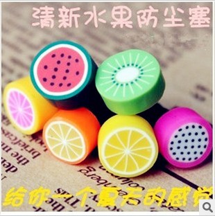 E9045 Korean Fine Soft glue fruit mobile phone Dust plug /originality headset Dust plugin the 3C Digital Accessories, Cell Phone Accessories , Mobile dust plugs category - from Buy2taobao.com to provide professional Taobao agent buy service