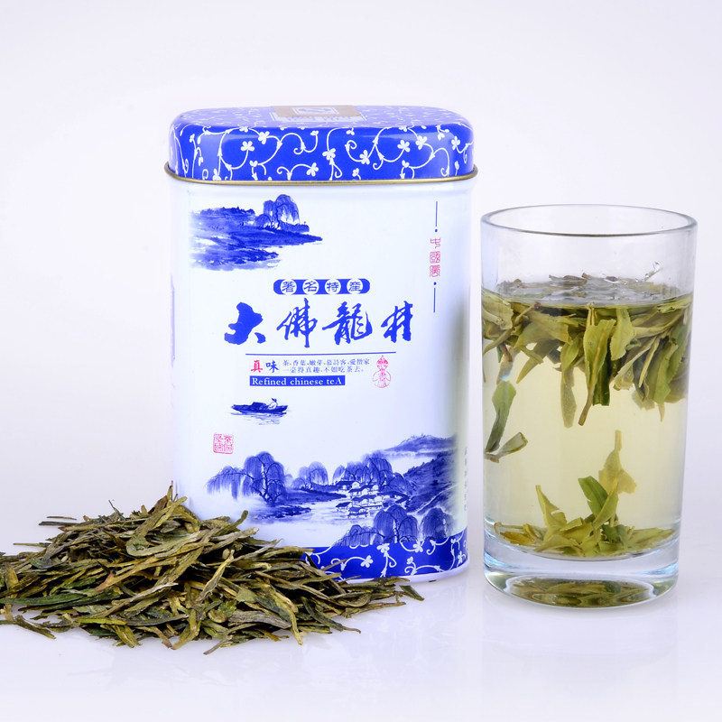 来共点 2013雨前一级 浓香型 龙井茶绿茶 春茶 大佛龙井125克特价