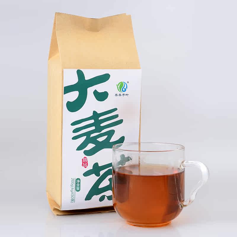 来共点 正宗烘焙型大麦茶韩国原装养生茶袋泡茶无糖茶去油茶200g