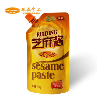  瑞鼎 芝麻酱 调味酱 袋装 150g 绿色食品 清真食品 瑞盛食品