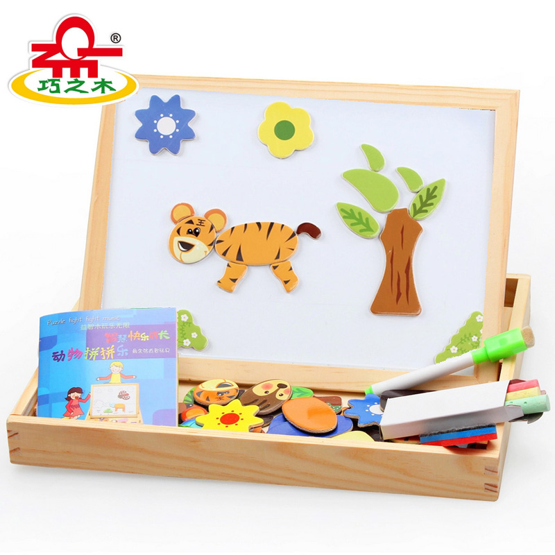 children intelligence magnetic Jigsaw puzzle Boys and girls baby Early education Toys 1-3-4-5-6 kindergarten giftin the Toy/Childs/Puzzle/Building block/Model , Beads/Jigsaw/Pair/Disassembly/Beat Toy , Jigsaw/Puzzle category - from Buy2taobao.com to provide professional Taobao agent buy service
