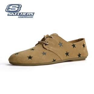  skechers 新款潮牛津鞋 布洛克女鞋 复古英伦风平跟平底单鞋