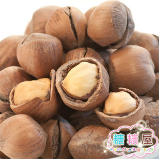  糖糖屋零食特产坚果特级美国开口榛子新鲜实惠180g