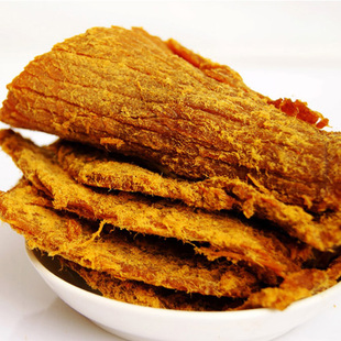  郎品 特色小吃肉类美食 牛肉粒 牛肉干 牛肉 100g牛肉片