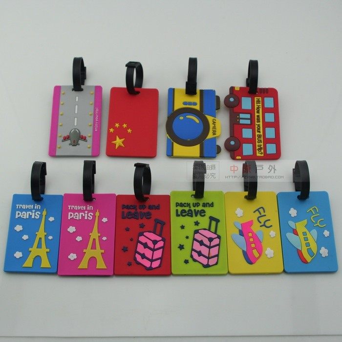 Central Plains outdoor travel goods luggage tags checked tag export Korea Japan wholesale and Tour Eiffel 4