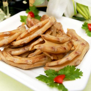  卤乡潮味卤水鸭爪 年货美食 潮汕特产鸭肉类熟食卤味 散装零食品