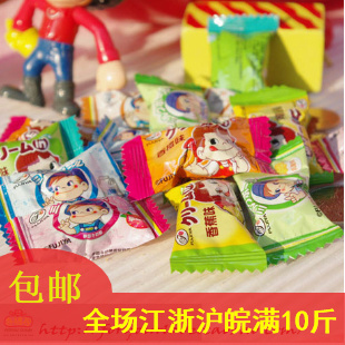  不二家peko奶糖散装500g喜糖婚庆结婚糖果可爱零食特价正品