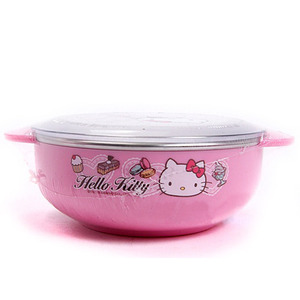 Korean genuine quality goods HELLO KITTY lovely Binaural Insulated bowlin the Tableware , Tableware , Bowl category - from Buy2taobao.com to provide professional Taobao agent buy service