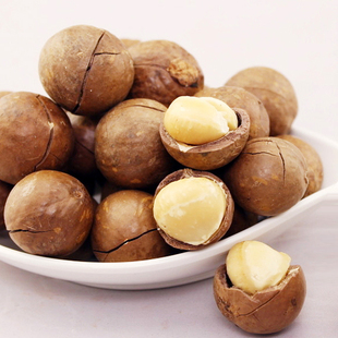  健侬好坚果零食干果 奶油味夏威夷果 送开果器 258g 两件包邮