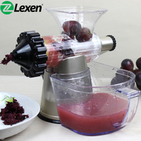 不锈钢手动小麦草水果榨汁机二代\/手摇原汁机