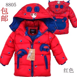  中小儿童装男童秋装新款秋冬装棉衣外套加厚棉服棉袄反季包邮