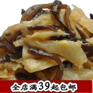 福建特产小食品 即食方便小菜宝石牌木耳笋丝