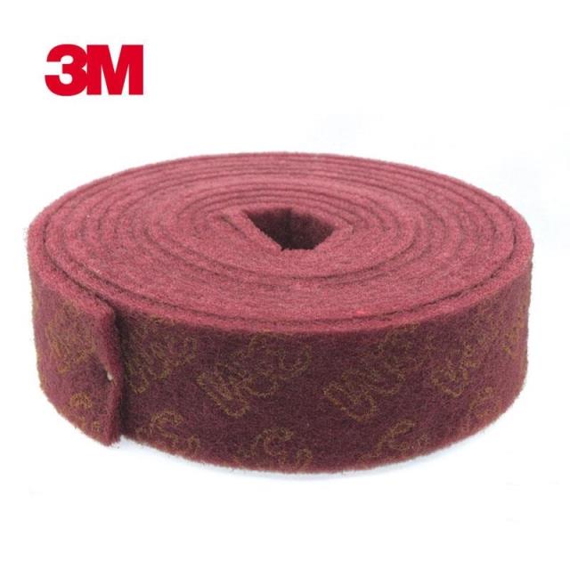 正品3M7447工業百潔布拉絲清潔菜瓜布抛光研磨紅卷除鏽布7公分在類目 家庭/個人清潔工具, 家務/地板清潔用具, 百潔布中 - 來自Buy2taobao.com提供專業的淘寶代購服務