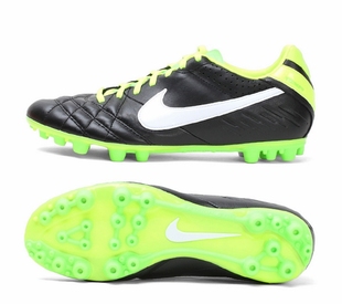  正品耐克传奇4足球鞋中端皮NIKE TIEMPO MYSTIC IV AG 454317-013