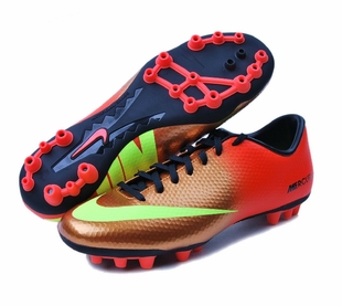  正品耐克足球鞋刺客9黄NIKE MERCURIAL VICTORY IV AG 555608-778