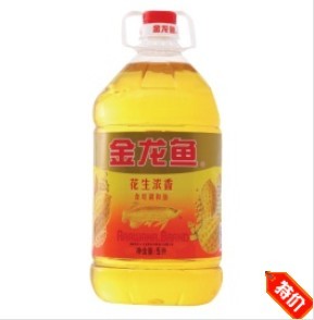  特价 食用油 金龙鱼花生调和油(桶装 5L) 北京天津2桶的倍数包邮