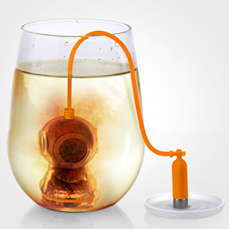 Fred and Friends quality goods Diver Teabag lemon/Seal/Sir/Titanic silica gelin the Tableware , Coffee , Supporting apparatus category - from Buy2taobao.com to provide professional Taobao agent buy service
