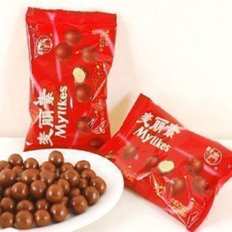 〖温州美食坊〗80后休闲零食 童年回忆 梁丰麦丽素 牛奶巧克力