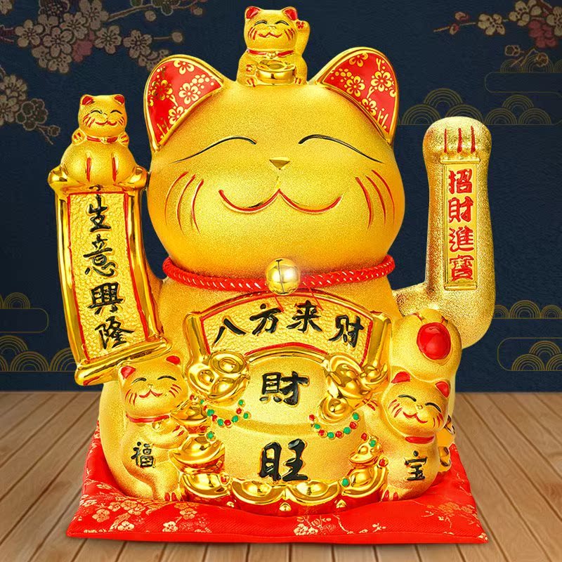Arts and Crafts Reception a decoration hotel golden Electric Fortune cat The opening gift Office Opened giftin the Home accessories , Decorative items , Lucky Cat category - from Buy2taobao.com to provide professional Taobao agent buy service