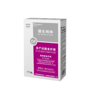  优生妈咪 膳食纤维果粉孕妇便秘润肠通便天然营养安全 专柜正品