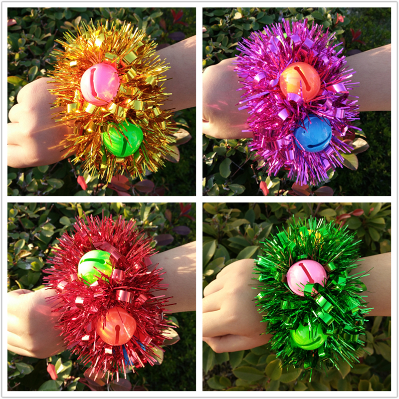 new pattern 61 kindergarten children Dance Sequins Hand Flower Flower wrist sports meeting Small bell Braceletin the Sports/Yoga/Fitness/Fans supplies , Dance/Aerobics/Gymnastics , More kinds of dance , More Dance Accessories category - from Buy2taobao.com to provide professional Taobao agent buy service