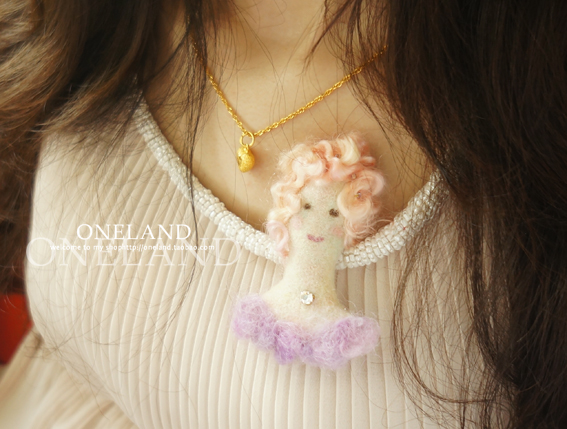 ★羊毛毡成品♥vintage lady 复古贵妇♥ 发夹\胸针\项链坠\挂件|msdalam kategori adat peribadi/Design Services/DIY, barang kemas adat, barang kemas lain adat - dari Buy2taobao.com untuk memberikan perkhidmatan ejen Taobao profesional membeli