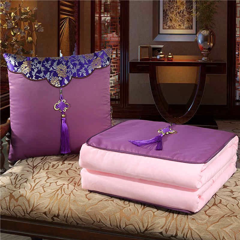 automobile Pillow Blanket Dual use Cotton multi-function Cushion vehicle fold Pillow cover pure cotton thickeningin the Home Fabric , Pillow/Pillow category - from Buy2taobao.com to provide professional Taobao agent buy service