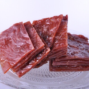  果记零食特价包邮猪肉铺双鱼风味靖江特产猪肉干猪肉脯原味200g