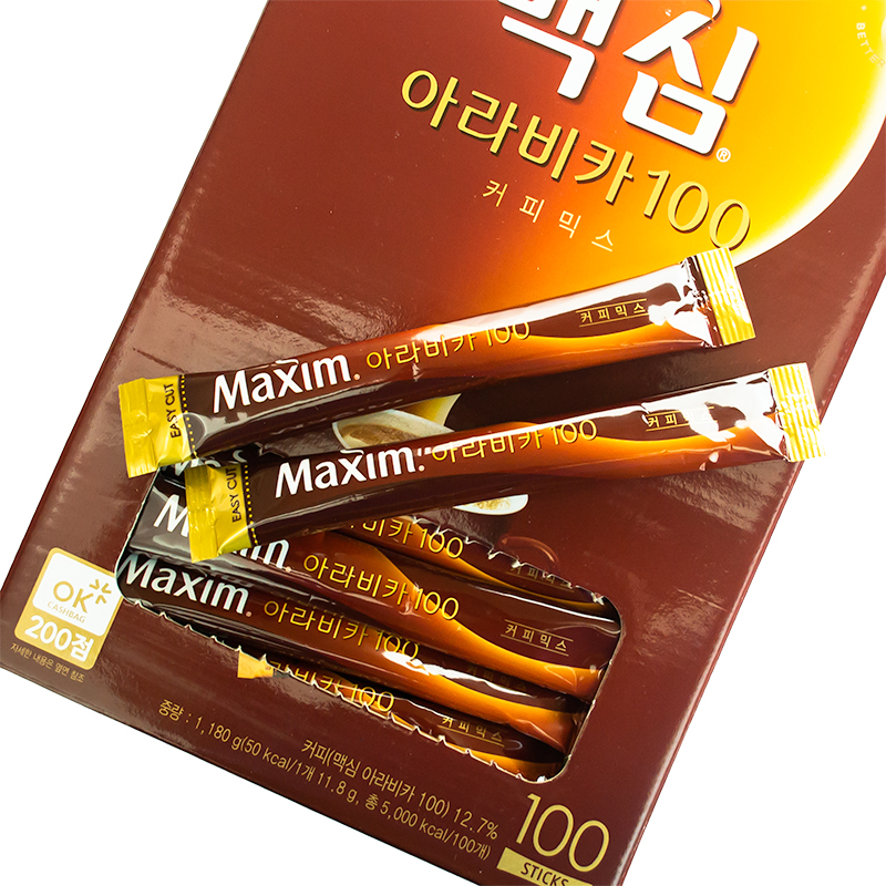 韩国Maxim Arabica100 麦馨咖啡 麦可馨阿拉伯咖啡 100条(964)在类目 咖啡/麦片/冲饮, 速溶咖啡/咖啡豆/粉, 速溶咖啡中 - 来自Buy2taobao.com提供专业的淘宝代购服务