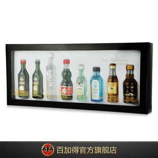  进口洋酒 百加得bacardi/收藏迷你8瓶装小酒版礼盒套装