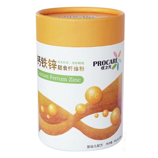  买2送1同品 优之元婴幼儿钙铁锌膳食纤维粉30袋  特价 正品 包邮