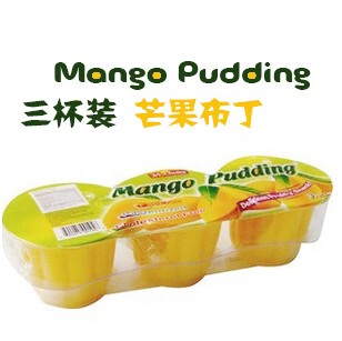  新品速递 马来西亚mychoice芒果味果冻布丁三杯装360g
