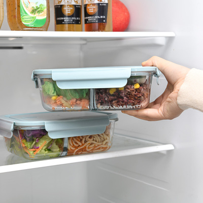 Japan SP SAUCE Glass crisper Heat Lunch box household Bento Box With cover Microwave Oven Dedicatedin the Tableware , Fresh container/Fresh Containers , Crisper category - from Buy2taobao.com to provide professional Taobao agent buy service