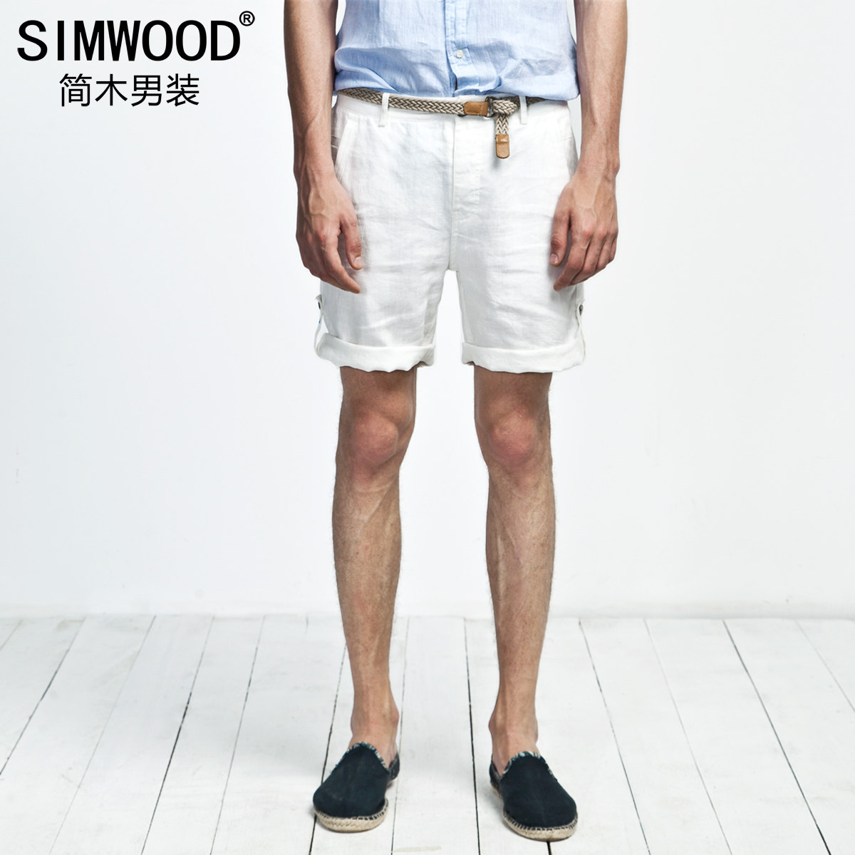 简木男装 <em>男士</em>休闲<em>短裤</em>夏装<em>五分裤</em> 欧美<em>潮男</em>宽