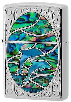 U.S.A Agency purchase Original brand new zippo Zippo lighter Dolphin green blue Shellin the ZIPPO/Swiss Army Knife/Glasses , Brand lighters and accessories , ZIPPO/Zippo category - from Buy2taobao.com to provide professional Taobao agent buy service