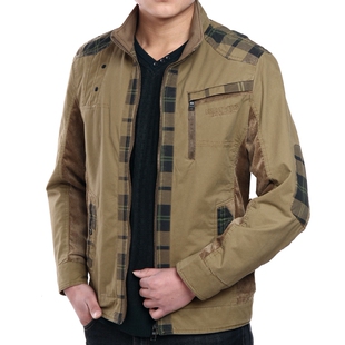 夹克男装春装新款正品休闲Septwolves/七匹狼 NG-七-夹131