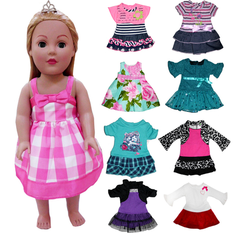 儿童玩具娃娃芭比娃娃配件衣服连衣裙韩国面料