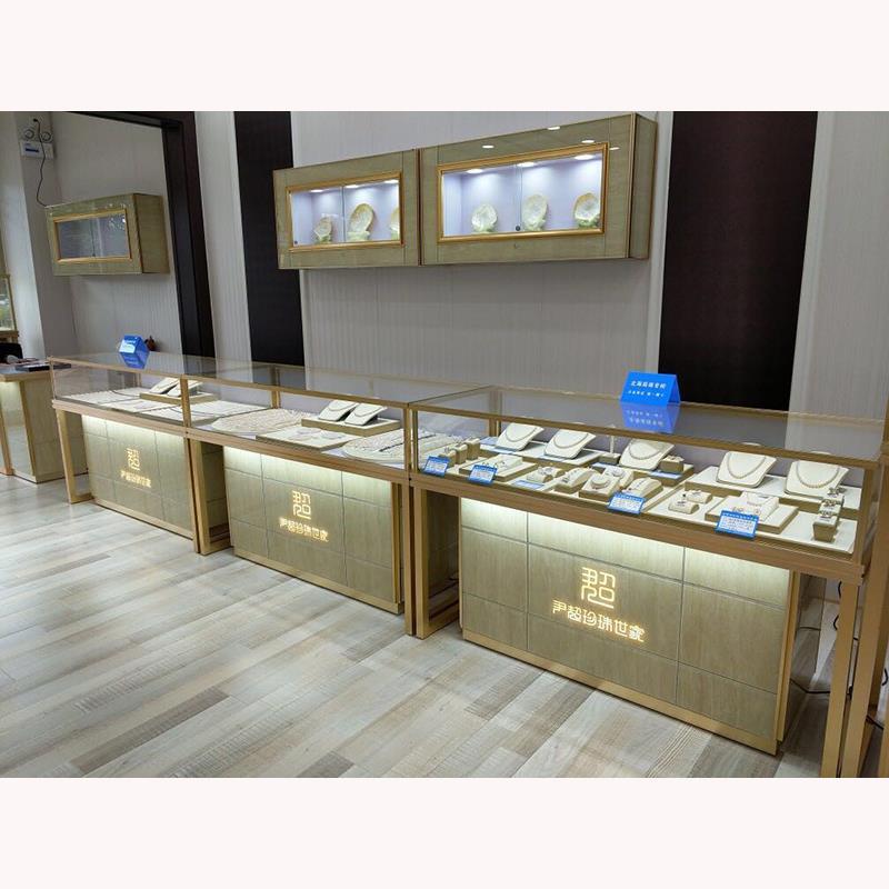 新款玉器柜珠宝柜钢化玻璃饰品展示柜珠宝首饰展示台样品玻璃柜台|ruв категории коммерческий/офисная мебель, полки/витрина, бутик - витрина/витрина - от Buy2taobao.com для оказания профессиональной услуги покупки агента Taobao