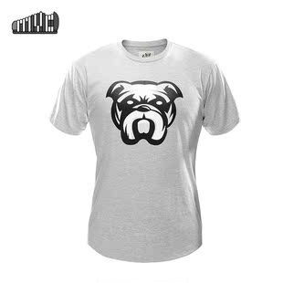美国MEET ROY LA经典圆领短袖T恤 狗头标志