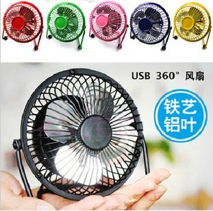 正品4寸360度USB铁艺铝叶金属USB小风扇迷你风扇电脑USB电风扇在类目 3C数码配件, USB电脑周边, USB风扇中 - 来自Buy2taobao.com提供专业的淘宝代购服务