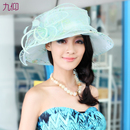 九仰2013夏季旅行优雅女款纱帽 帽子女夏天韩版遮阳帽 春夏天礼帽 九仰2013夏季旅行优雅女款纱帽 帽子女夏天韩版遮阳帽 春夏天礼帽