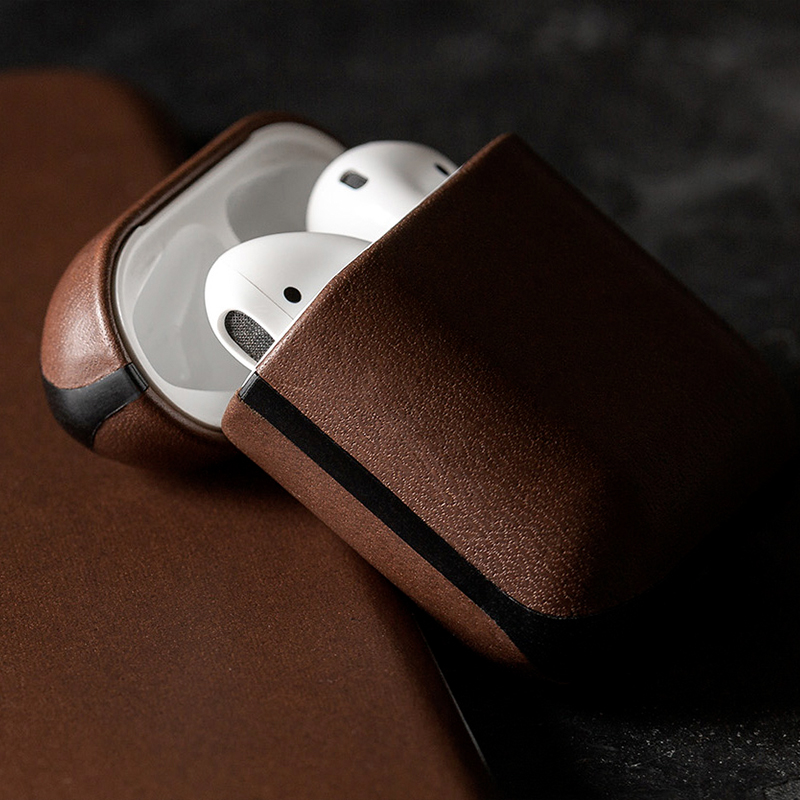 U.S.A nomad AirPods Apple wireless Bluetooth headset Protective shell genuine leather cowhide All inclusive smart coverin the 3C Digital Accessories, Digital package/Shelves/Arrange , Headphone winder category - from Buy2taobao.com to provide professional Taobao agent buy service