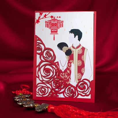婚庆用品 中式票根式喜帖 结婚请帖 婚礼请柬 个性定制打印 婚庆用品 中式票根式喜帖 结婚请帖 婚礼请柬 个性定制打印